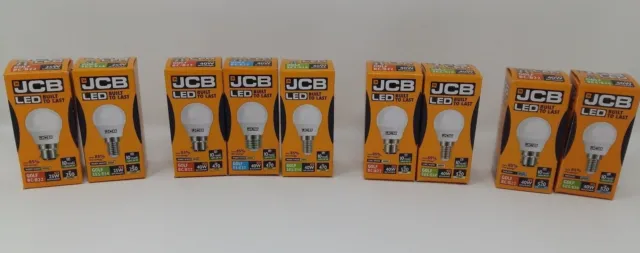 25w/40w LED Round Golf JCB Light Bulbs BC B22 ES E27 SES E14 2 4 10 Bulb 3w/6w