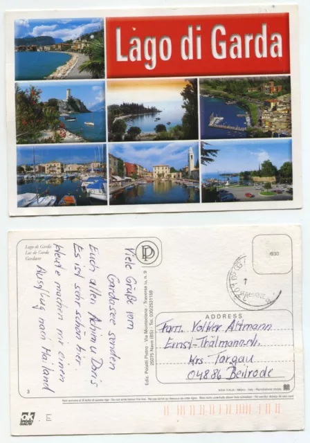 08373 - Lago di Garda - Lake Garda - postcard, run to Beilrode