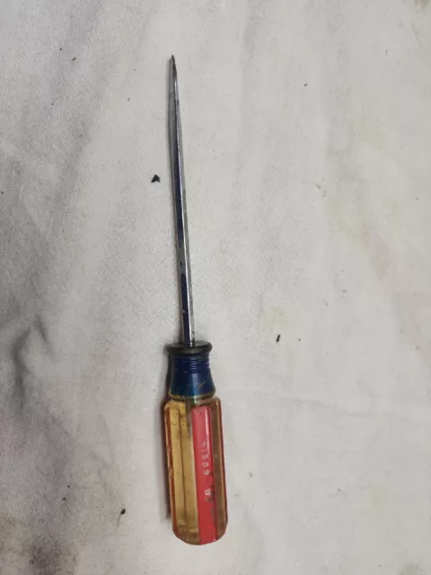 Craftsman 1/8 Slotted Flathead Screwdriver 41589 WF Forged Made In USA