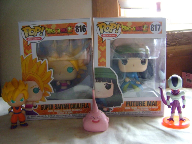 Dragonball Z funko pop Caulifla Mai anime figure Goku Cooler Sh figuarts Buu