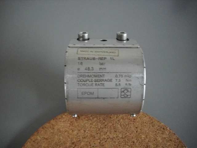 Reparaturschelle  Rohrkupplung STRAUB -REP 1L nicht axial zugfest...