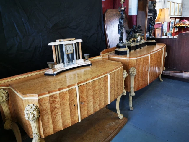 H & L Epstein Art Deco sideboards / Side Cabinets c 1930s