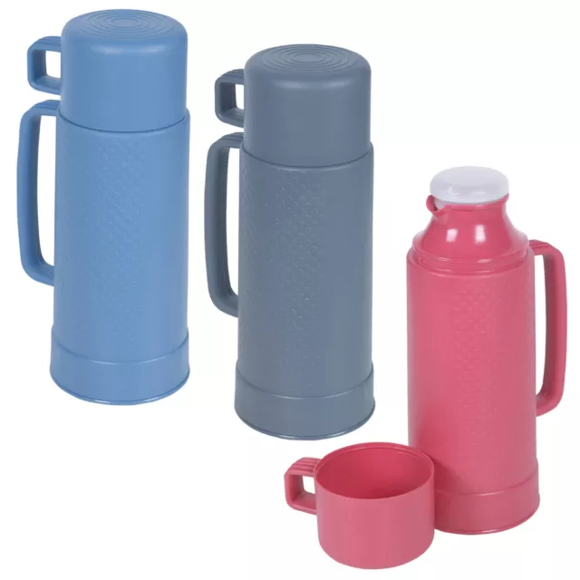 1 Litre Insulated Hot Cold Food Drink Vacuum Thermos Coffee Tea Bottle Mug Flask