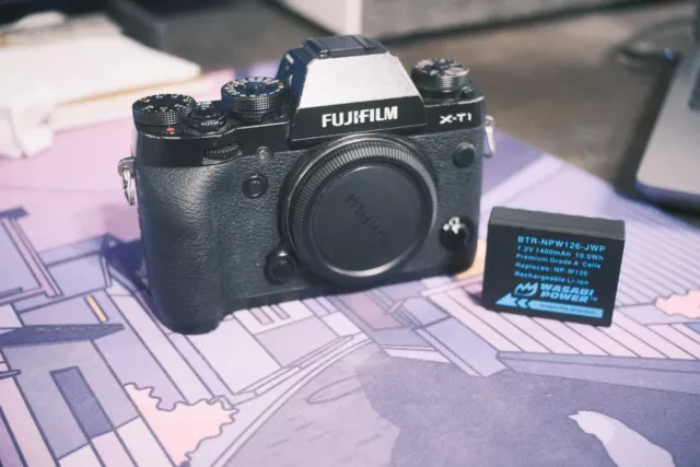 Fujifilm X-T1 16.3MP Digital SLR Camera - Black (Body Only)