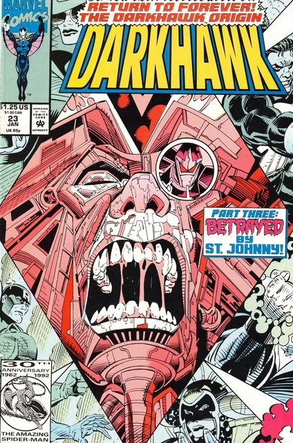 Darkhawk-Marvel-Vol 1 Issue  #23 Jan 1993-Great Shape