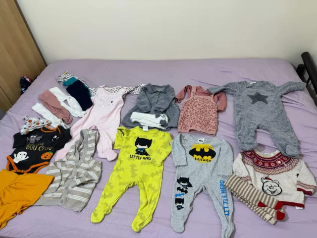 Baby girl clothes bundle 3-6 months used