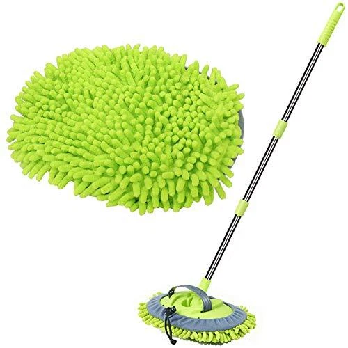 47.5&quote; Car Wash Brush Mop Cleaning Tool with Long Handle Ki...