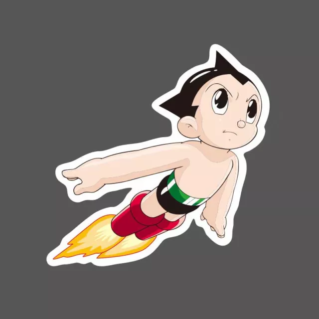 3pcs  Astro Boy Vinyl Sticker Snowboard Luggage Car Laptop Phone 10x6cm Z0108