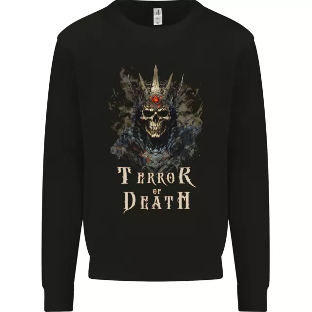 Terror of Death Skull Demon Kids Sweatshirt Jumper