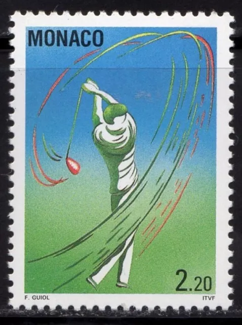 Monaco 1992 YT 1873 MNH The 10th Monte Carlo Open Golf Tournament