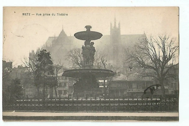 57  Metz  Vue Prise Du Theatre