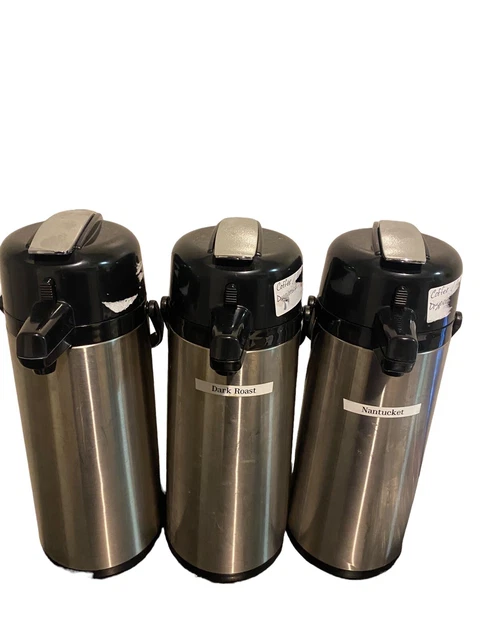 service ideas coffee dispenser  2.2 liter lot of 3 In Great Shape