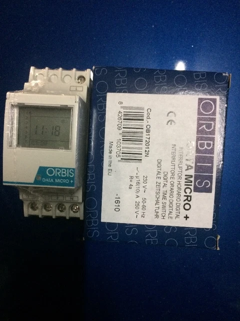 Interruptor Orbis Data Micro Programador Astronomico Orbis ORBIS