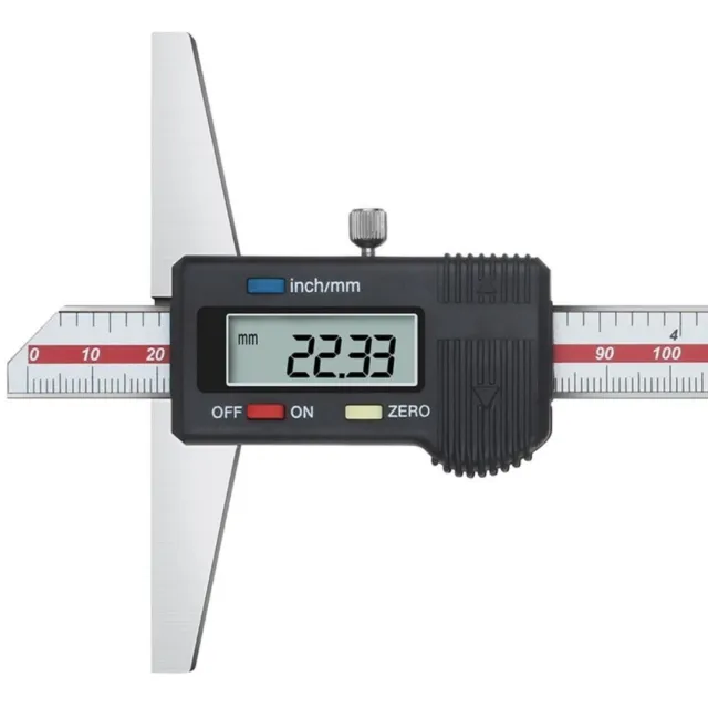 Micrometro metallo rosso Vernier 0-150 mm fori freno digitale