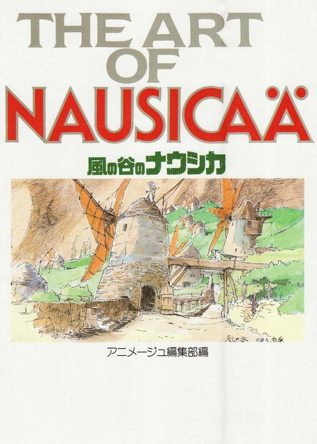 THE ART OF NAUSICAA HAO MIYAZAKI Studio Ghibli Libro Illustrazioni ...