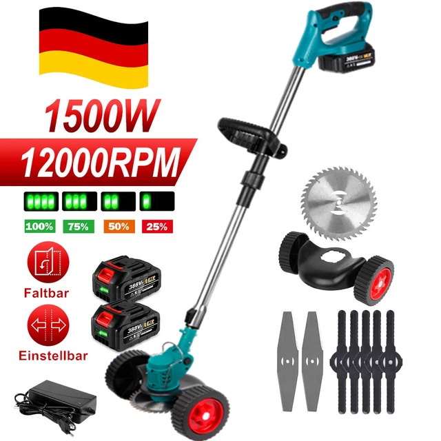 FÜR MAKITA 18V Akku Rasentrimmer Freischneider Elektro Trimmer