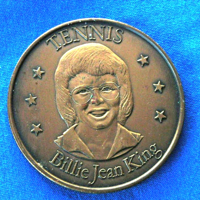 BILLIE JEAN KING Tennis Superstars Series A Step Ahead Of The Pace ...