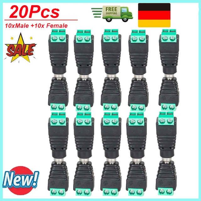 50 Paar 2mm 2.0 Mm Goldstecker Bananenstecker Banana Plug Buchse Vergoldet 20A E - Foto 12