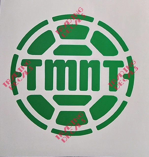 TMNT Teenage Mutant Ninja Turtles Custom Made Decal Sticker,  Classic TV TMNT!