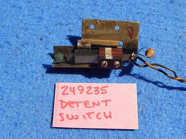 Seeburg K200 201 222 DS160 SS160 thru STD4 Detent Switch # 249235