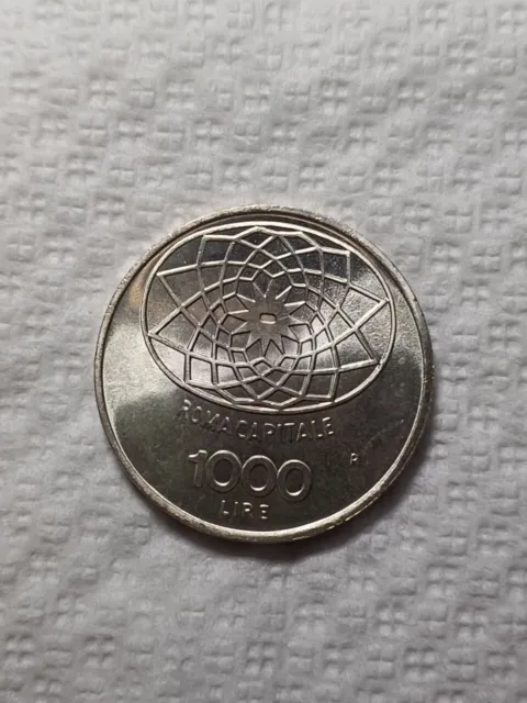 Italy, 1000 lire, 1970, Silver Coin