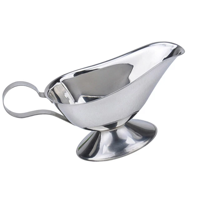 Pratico contenitore tazza salsa in acciaio inox casa