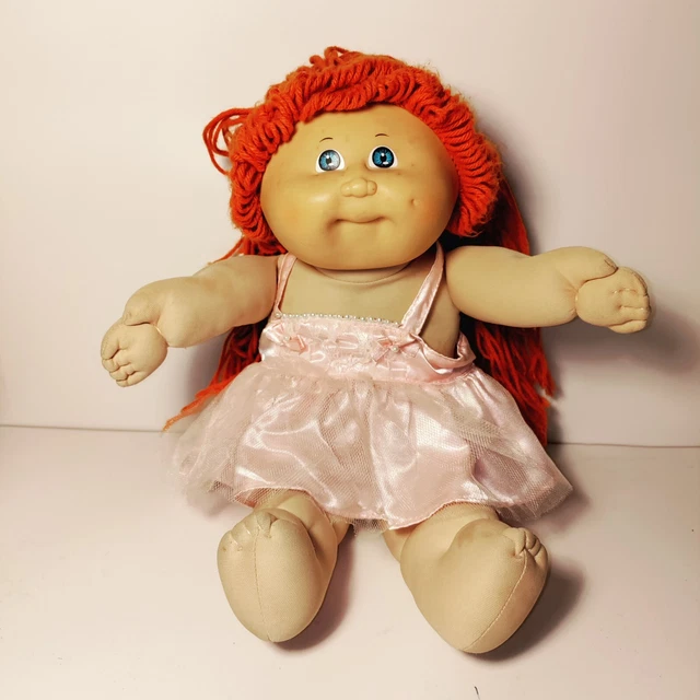 VINTAGE COLECO CABBAGE Patch Kids Doll 1982 Red Hair Blue Eyes Dimples