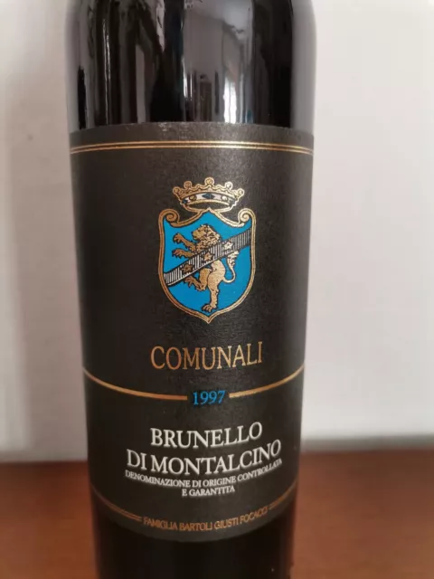 Brunello Di Montalcino 1997 Comunali Docg 75Cl Bartoli Giusti Focacci 13,5% Vino
