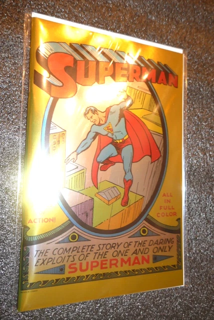 Sdcc 2023 The Comic Mint Krs Dc Superman 1 Facsimile Sdcc Foil Variant Comic