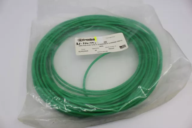 Freeline Wade- 1J-156-06 Green Polyurethane Tubing 78FT (READ DESC)