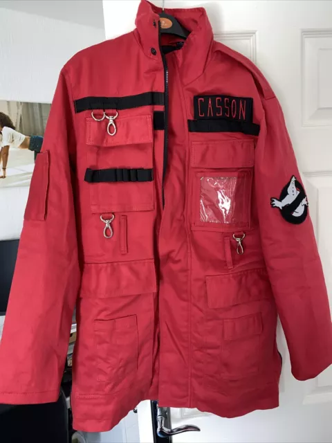 Ghostbusters Frozen Empire Red Parka Replica Coat Jacket Small