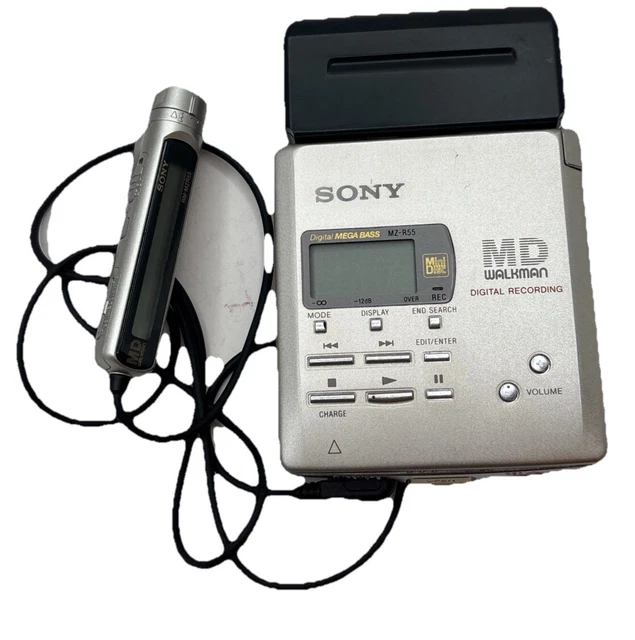 SONY MDウォークマン MZ-R55 MDプレーヤー 2463 SONY MDウォークマン MZ-R55 MDプレーヤー 2463 - メルカリ