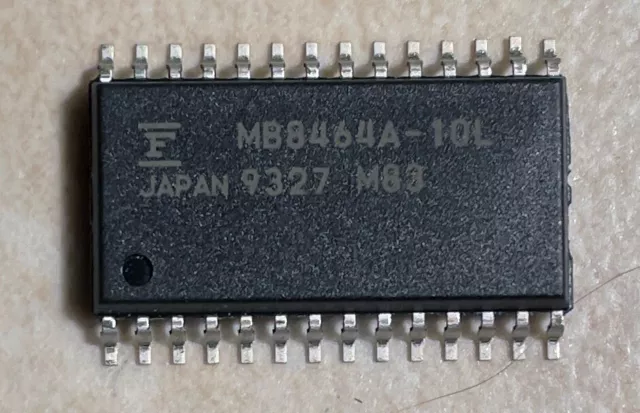 Fujitsu MB8464A-10L 6264  8K x 8 Static RAM - NOS
