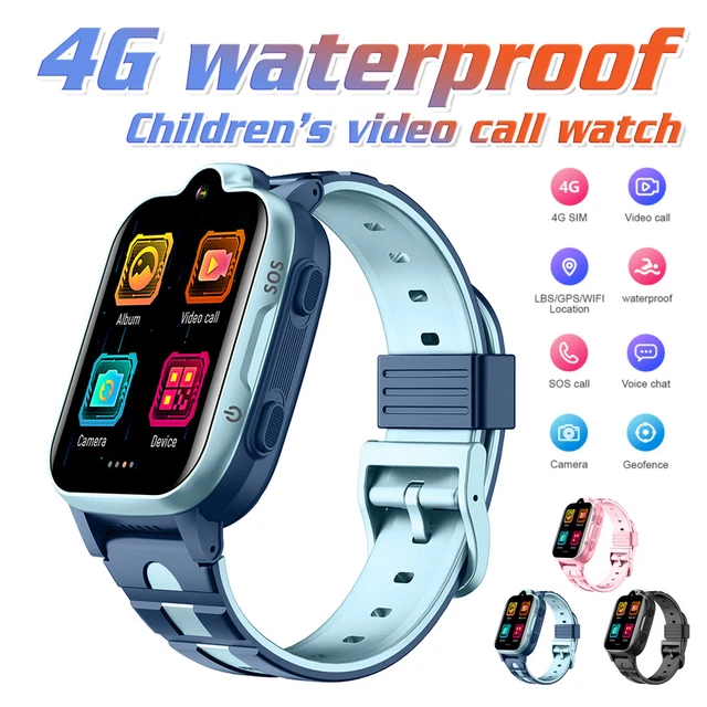 Waterproof Bluetooth Smart 4G/WIFI Watch GPS GSM Touch Tracker SOS Kids Children