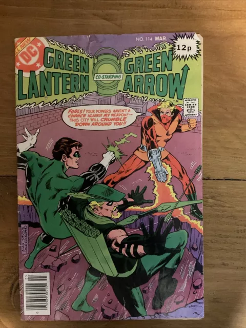 DC Comics Green Lantern Co Starring Green Arrow #114 March 1979