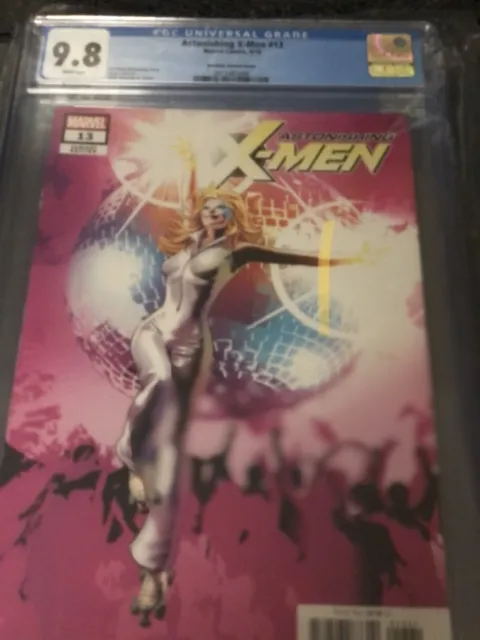 ASTONISHING X-MEN #13 CGC 9.8 MIKE DEODATO JR Variant Cover Marvel Comics 2018