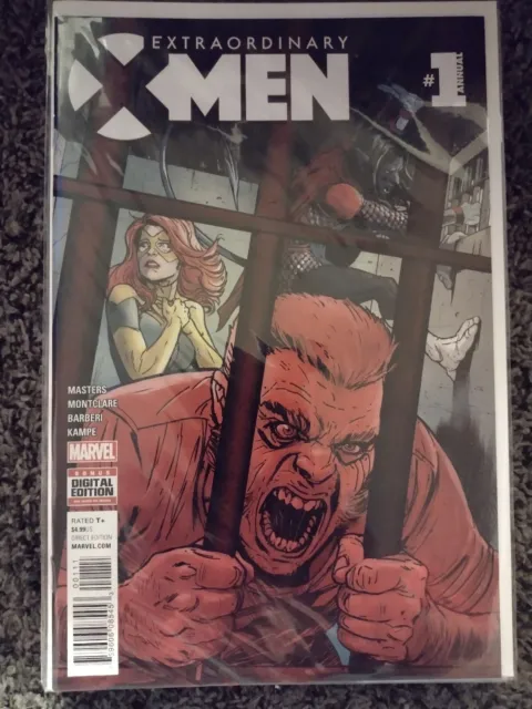 EXTRAORDINARY X-MEN #1 annual (2016 MARVEL Comics) 1st Printing