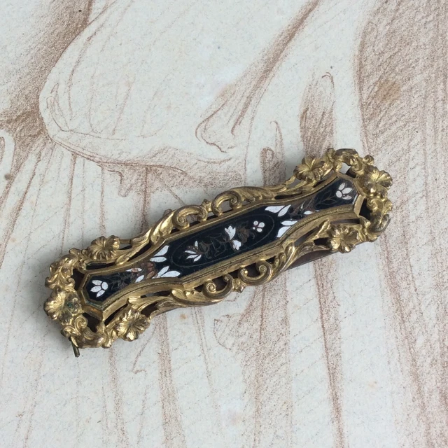 Boucle de ceinture en étain vintage 1985, Siskiyou « Je