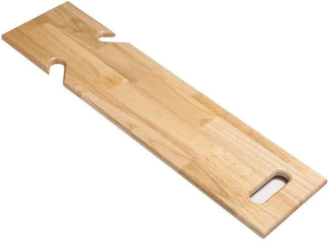 Dispositivo de asistencia de placa de transferencia deslizante de madera para transferir pacientes, ancianos y H