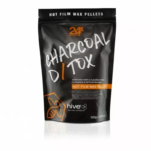 Hive Charbon D / Tox Film Chaud Cire Granulés 500g