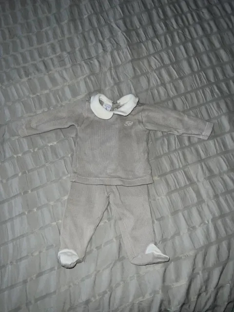Babidu Spanish baby girl Or Boy Unisex Neutral outfit 1 month
