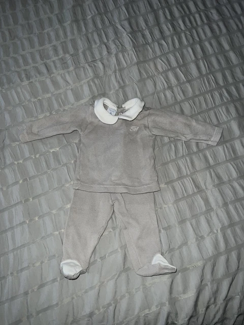 Babidu Spanish baby girl Or Boy Unisex Neutral outfit 1 month