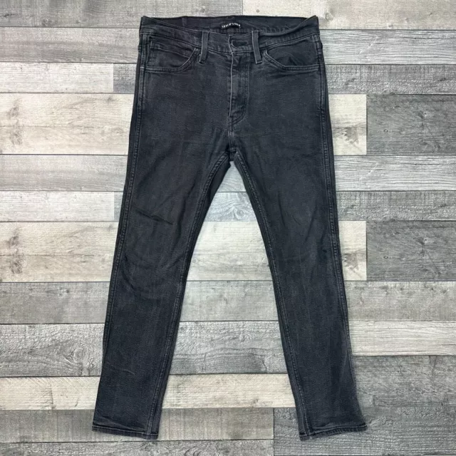 Jeans Levis Line 8 denim aderenti da uomo grigi W31 L27 2