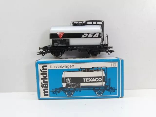 Vagón caldera Märklin H0 4750 "Texaco", DB, AC, EXCELENTE en embalaje original #40264