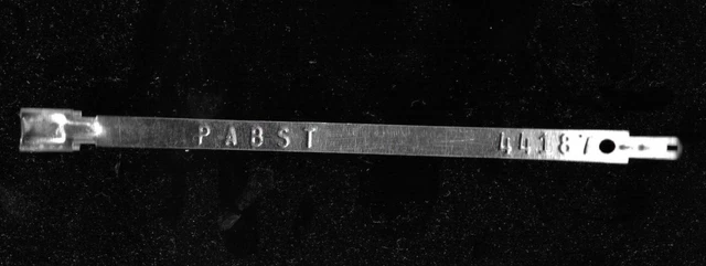 VINTAGE Unused 1980's PABST Beer Truck Seal PBR Blue Ribbon Olympia