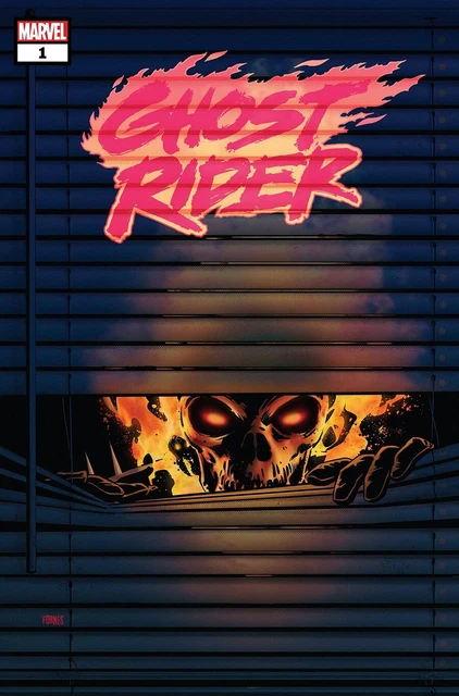 Ghost Rider Vol 9 #1 Cover G Variant Jorge Fornes Window Shades Cover 2022