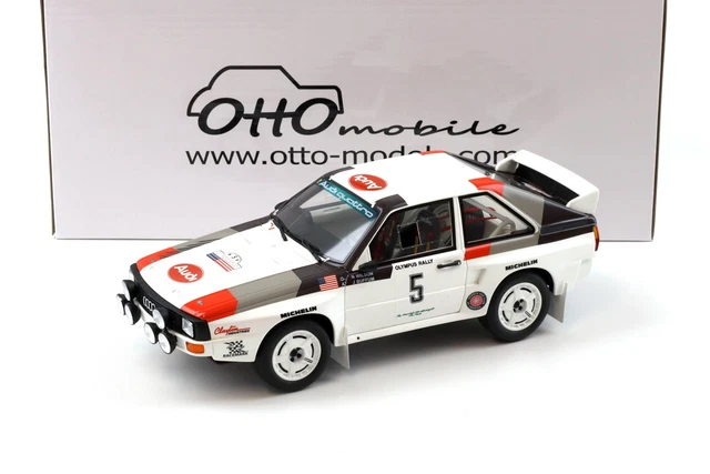 Autoart 1/18 Audi Rallye Quattro #10 S.Blomqvist – Diecast (occasion)