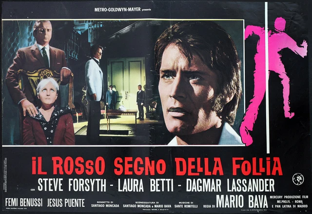 O Alerta Vermelho da Loucura : O peculiar giallo com assassino usando vestido de noiva