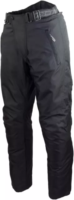 Pantalon Moto Roleff Racewear - Textile épais Noir avec renforts genoux - T XS