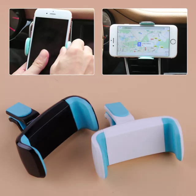 Car Mobile 360° Rotating Phone Holder Air Vent Mount Cradle Stand For Mobile GPS